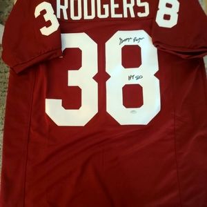 Signed George Rodgers South Carolina Gamecocks jersey